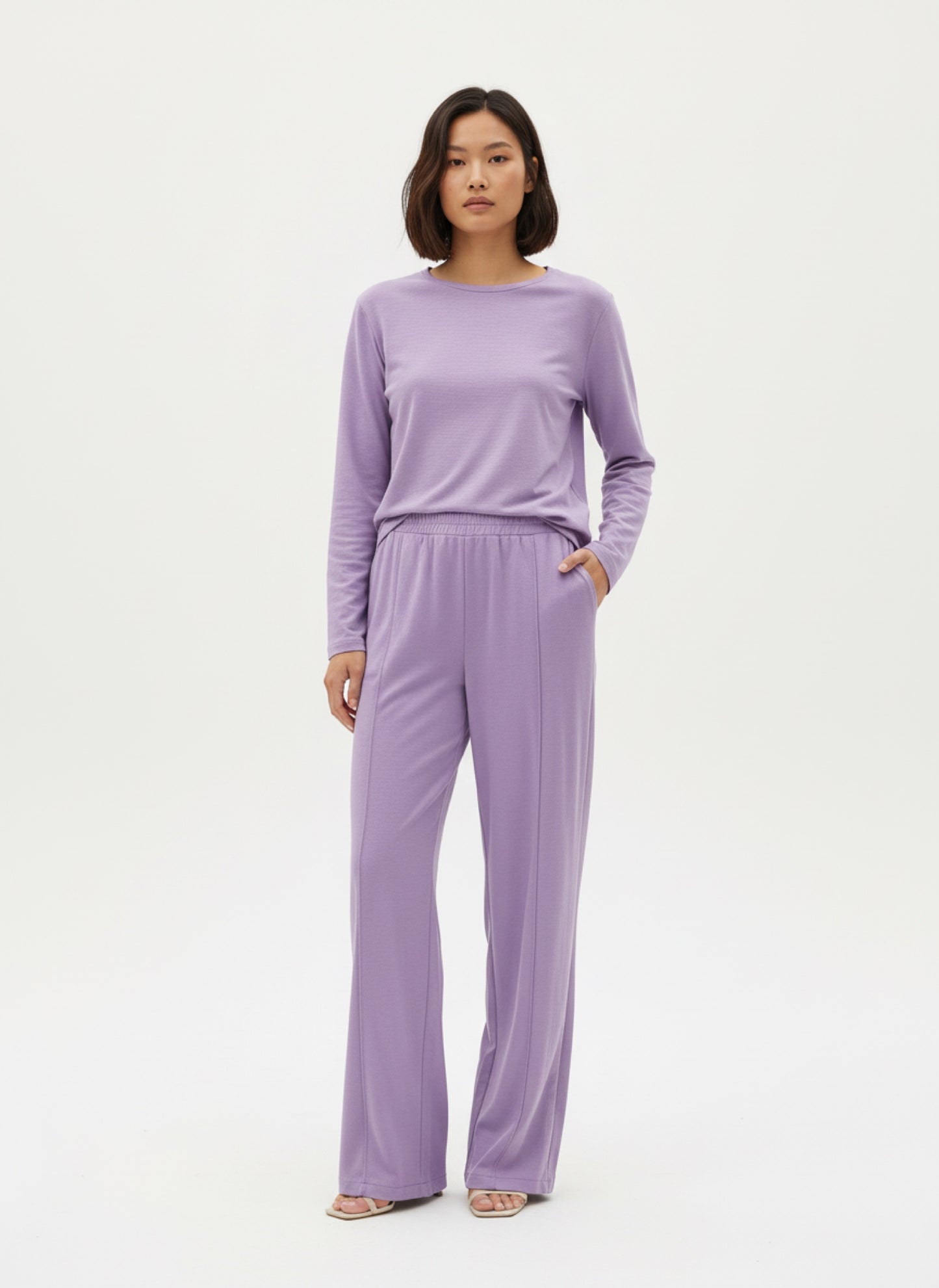 EVERY DAY PURPLE LONG PANTS