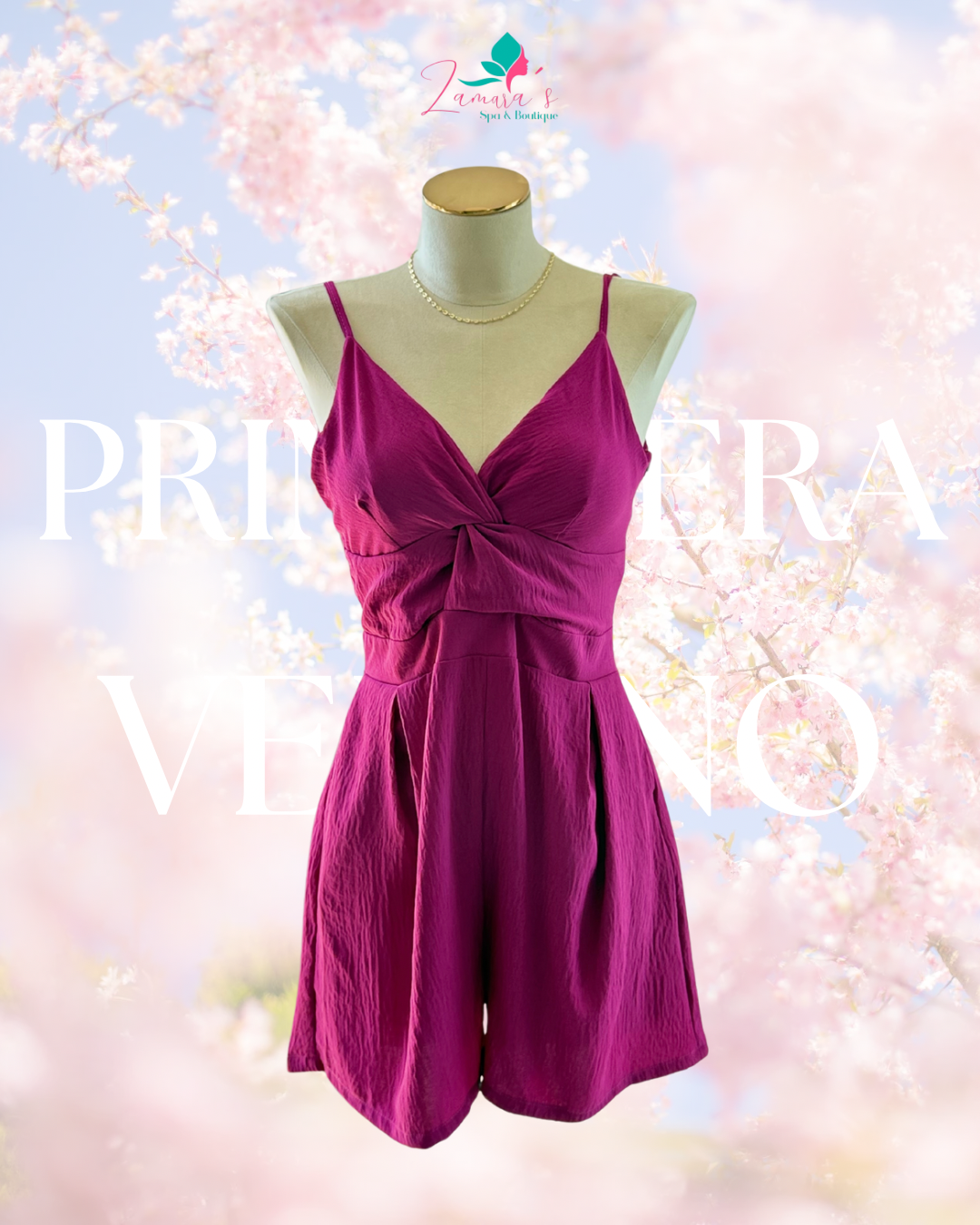 JUMPSUIT - MAGENTA