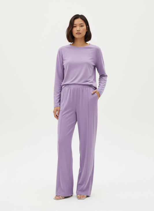 EVERY DAY PURPLE LONG PANTS