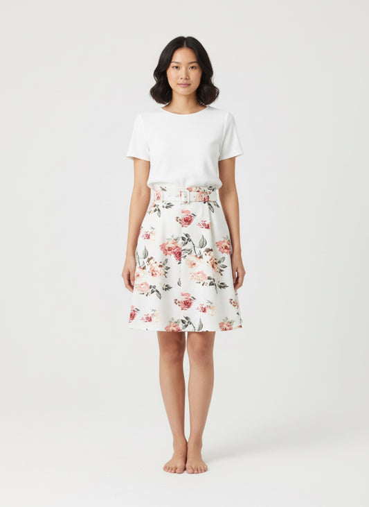 WHITE FLOWER DRESS