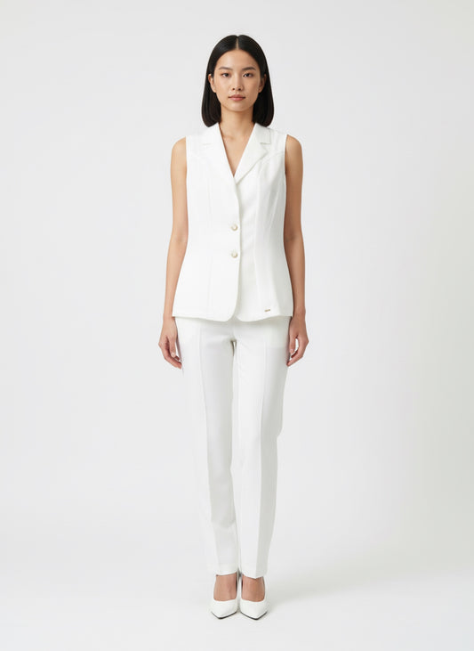 STATEMENT WHITE BLAZER