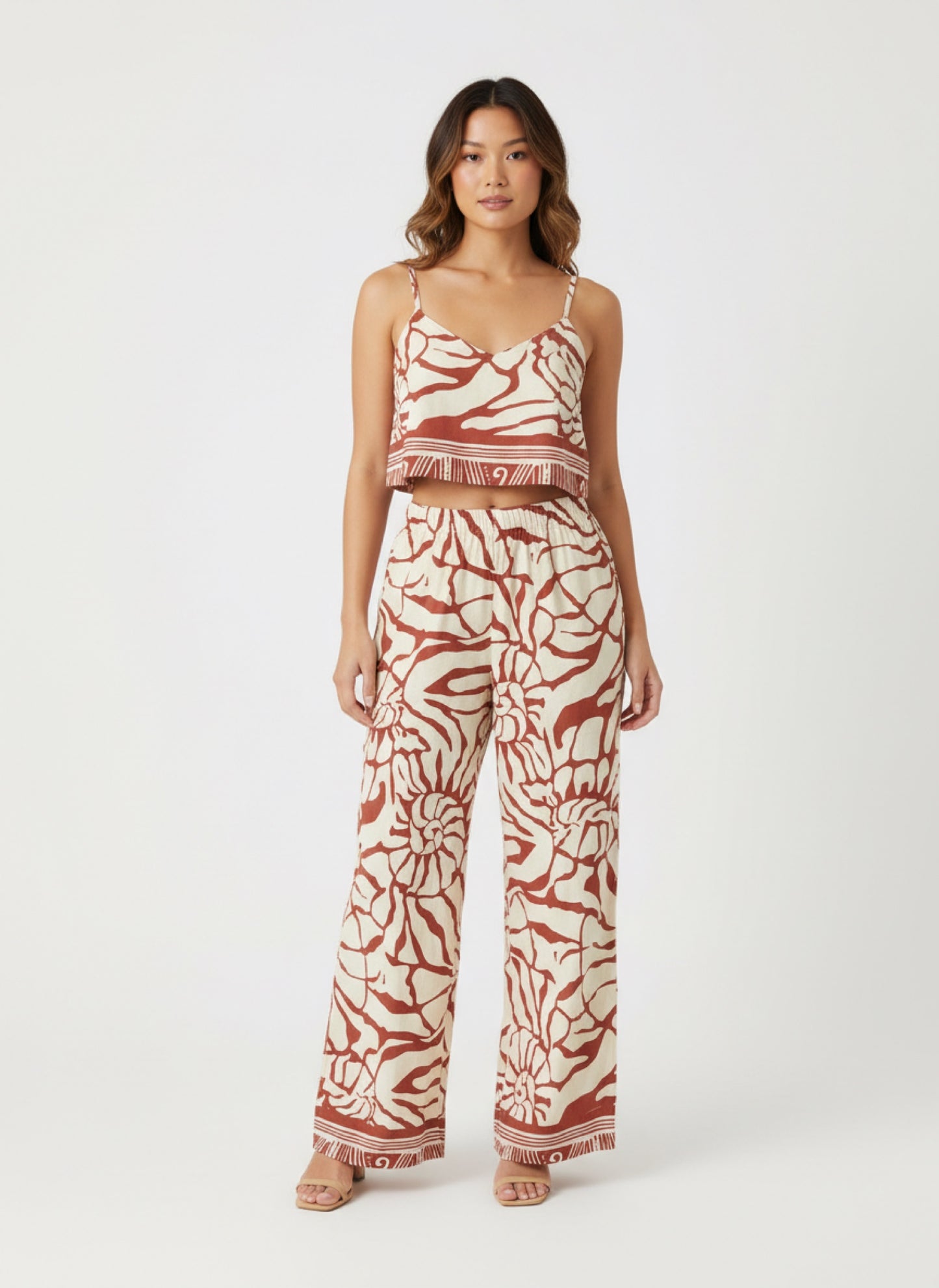 TERRA PRINT RED SET
