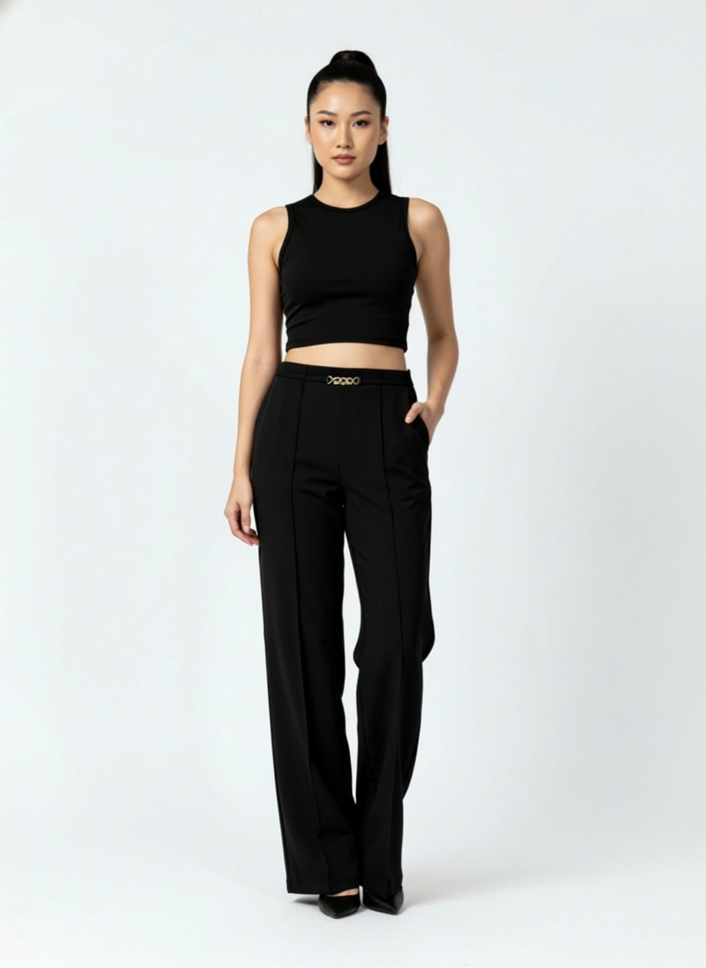 BLACK LONG PANTS
