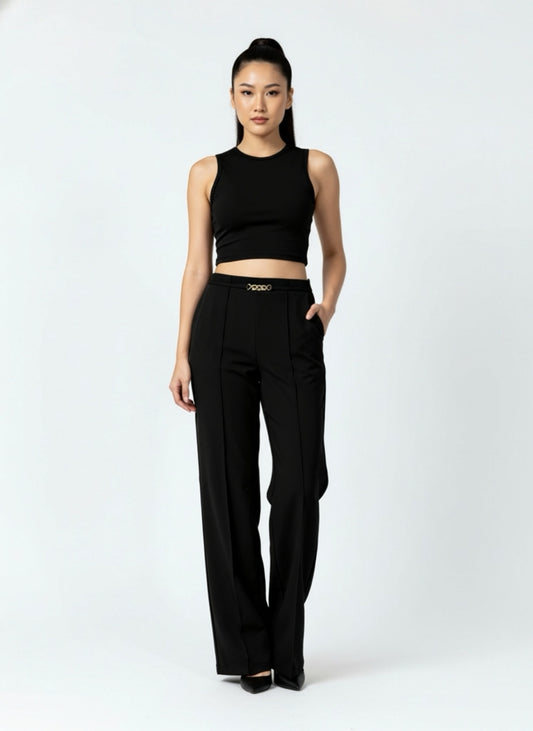 BLACK LONG PANTS