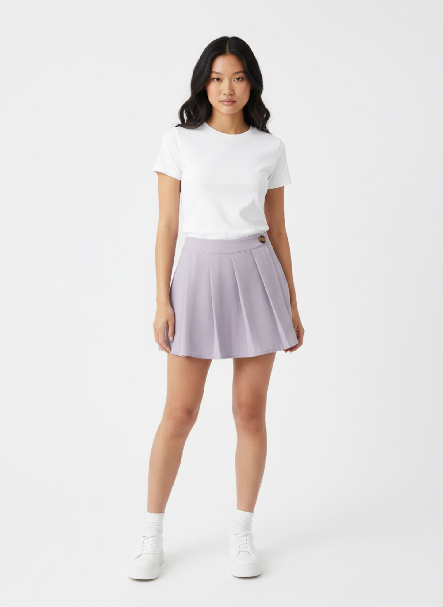 LIGHT PURPLE SKIRT
